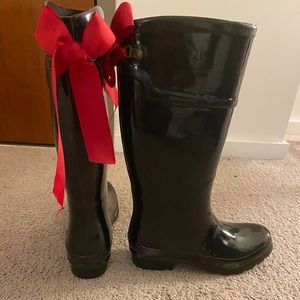 NWOT JustFab Teralyn Rain boots - Sz 8.5